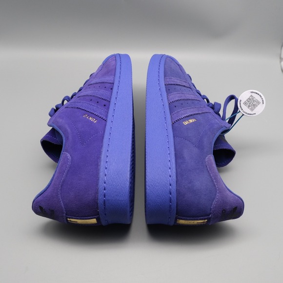 Adidas Superstar 80s City Series Tokyo Purple Suede Shoes Sneakers B32663 Men 11 - Picture 4 of 12
